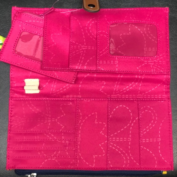 Lily Bloom Garden Cat Travel Wallet, prints vary - Picture 3 of 3